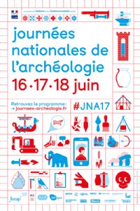 16, 17 ET 18 JUIN 2017 : Journées nationales de l’archéologie. Du 16 au 18 juin 2017 à Abbeville. Somme.  10H00
